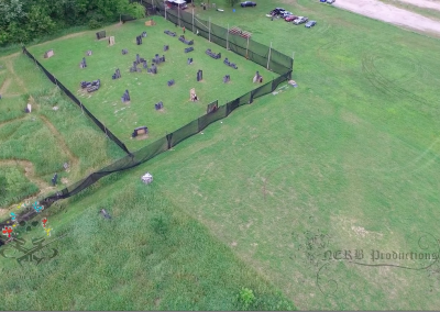 Action Valley Paintball Field Overhead